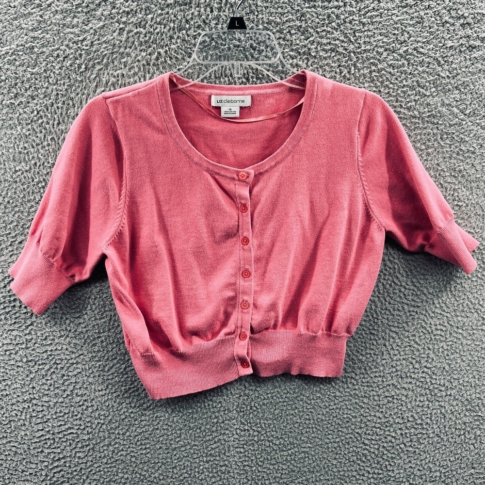 Womens Cropped Cardigan 14 Classic Minimalist Casual Layering Office Stretch